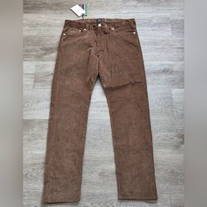 Paul Smith Tapered Fit Brown Corduroy Jean's